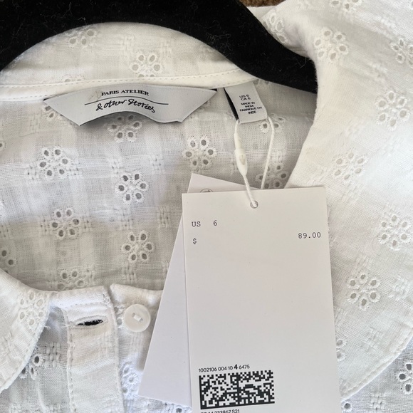 NEW with tags embroidered blouse - Picture 4 of 5